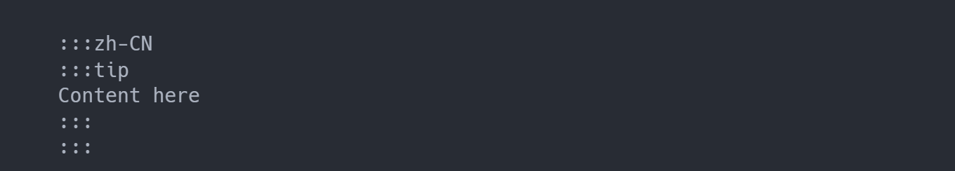Wrong Content Syntax - Dark